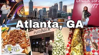 $500 Giveaway | Atlanta Vlog | Big Dave's Cheesesteaks | Mr. Fries Man | Food Review | Puttshack