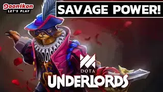 👹 Let`s play Dota Underlords Top Meta Build Savage!
