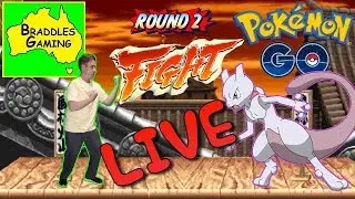 Pok&eacute;mon Go - 🔴LIVE BRADDLES VS MEWTWO ROUND 2