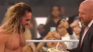 Seth Rollins 37 freakin birthday celebrating as new first world champion  queen krazy k