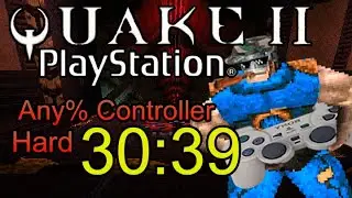 Quake II (PSX) speedrun - Any% Controller - Hard - 30m39s [WR]