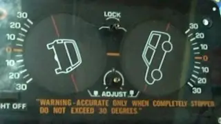 Toyota Clinometer Demonstration