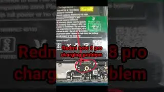Redmi note 8 pro fake charging problem. #redminote8pro #redmi #fakecharging