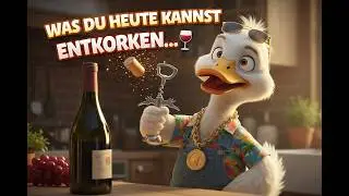 Was du heute entkorken kannst 🦆🍷 | Party Song | Feierlied | Ente im Abriss-Modus