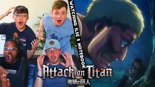 BRUH THIS ONE TALKS TOO!!  Non-Anime Watchers React to Attack on Titan - Ilse's Notebook