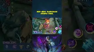 IM TOP GLOBAL NEW HERO OBSIDIA? 😱 Build & Emblem Revealed! #mlbb #MLBBOBSIDIA #MLBBNEXT2025