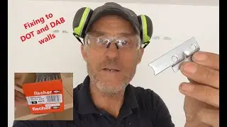 Using CHEAP fixings to fit kitchen wall unit brackets to DOT and DAB  plasterboard walls