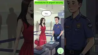 🛫 At the Airport: Security Checkpoints | Travel English #englishforbeginners