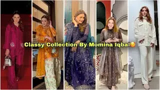 Classy Collection By Momina Iqbal😍| Pakistani dress design| Trendy Dresses| fashion| Party Wear|