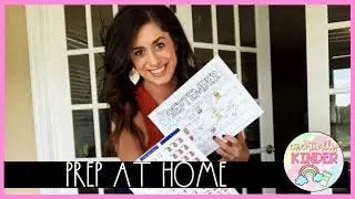 BACK TO SCHOOL PREP AT HOME | KINDERGARTEN TEACHER | TEACHER VLOG