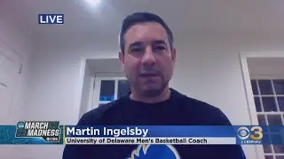 University Of Delaware Men's Basketball Coach Martin Ingelsby Talks NCAA Tourney Matchup With Nova