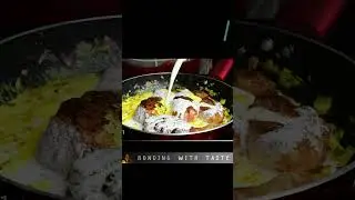 Chicken leg, chicken with cream, chicken recipe, #viral #youtubeshorts #shorts #bondingwithtaste