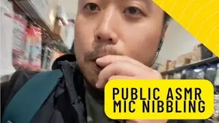 Public ASMR Mic Nibbling at DAISO, Japantown In San Francisco