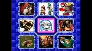 Mega Man Custom Stage Select 7 (Super Mario Bros Crossover Edition)