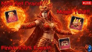 Drakensang Online - New Set Draco Mage Test!! - 100% Finish Event! Chinese New Year Event!