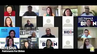 Asian Americans and Pacific Islands for Biden/Harris Post Presidential Debate Conference