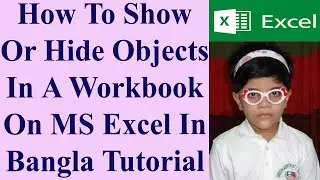 How To Show Or Hide Objects In A Workbook On MS Excel In Bangla