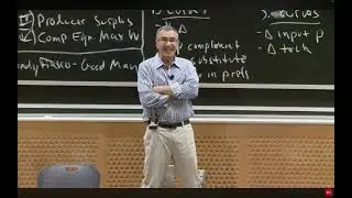 Principles of Microeconomics | Prof. Jonathan Gruber | Lecture 9: Supply & Demand