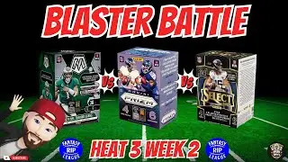 BLASTER BATTLE 🏈 MOSAIC vs PRIZM vs SELECT 💰 FANTASY RIP LEAGUE HEAT 3 WEEK 2 🔥