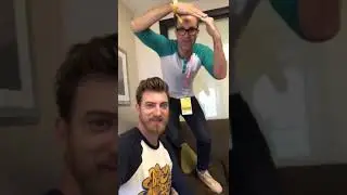 At VidCon 2018 (Rhett & Link's instagram story, Jun 22-23, 2018)