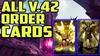 [Paragon] V.42 In-Depth ORDER Affinity Cards Discussion