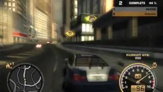 Need for Speed Most Wanted Carear Intro First Race