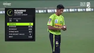 Muhammad Hasnain Bowling in BBL.Muhammad Husnain 3 Wickets in BBL.ST vs AS Match 32 Highlights BBL