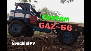 Custom GAZ-66 Scale Trail Truck - Just Going For A Spin!