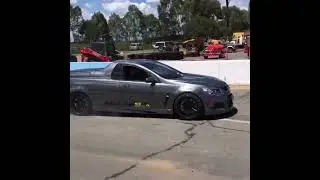HSV VF Maloo Powercruise Pits Burnout