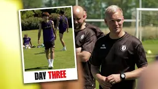 1-on-1 BATTLES & Yu Hirakawa joins pre-season training camp! ☀️ Robins Uncut 097