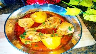 Ghar Jaisa Lazeez Murgi Aloo Ka Salan | Easy Chicken Potato Curry | Cooking With Samina | Murgi Aloo