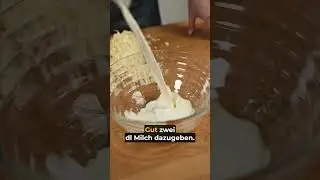 Milit&auml;rk&auml;seschnitten - Altbrot verwerten #shorts #einfachbacken #marcelpaa