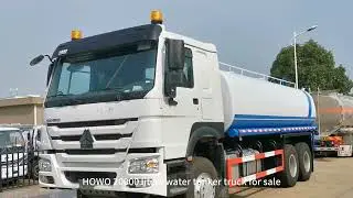 Unleash the Potential: Explore the Versatile HOWO 20000 Liters Water Tanker Truck