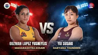 Yui Susaki vs Yusneylis Guzman | 53 KG | Day 9 Match 1 | PWL 2026 #pwl2026