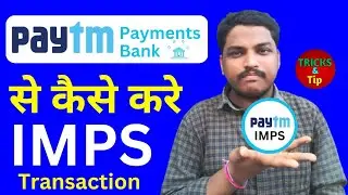 How To Make IMPS From Paytm Payments Bank | Suncrypto