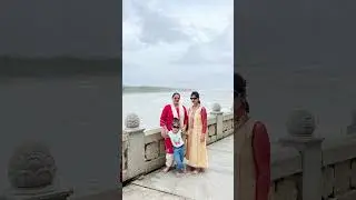My family at Murdeshwar Temple Karnataka