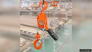 VEVOR Manual Lever Chain Hoist 1 2 Ton 1100 lbs Capacity 10 FT