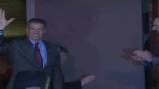 Scott Brown takes victory lap