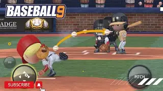 TRYING OUT THE NEW SHUUTO PITCH - BASEBALL 9 GAMEPLAY WALKTHROUGH