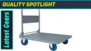 Best Flatbed Hand Cart: Heavy-Duty Steel Platform Cart for Moving Anything