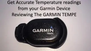 Garmin Reviews - The Garmin Tempe for Fenix and Forerunner Watches
