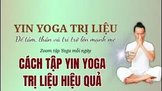 C&Aacute;CH TẬP YIN YOGA TRỊ LIỆU HIỆU QUẢ /Đặng Kim To&agrave;n