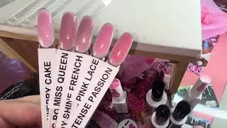 💕🌈 Labelling my nail swatches with my Dymo #relaxing #asmr #soothing #whispered #nails #dymo