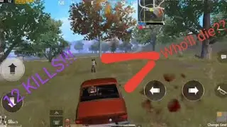Me with car vs enemy with gun...who will win??? PUBG MOBILE!