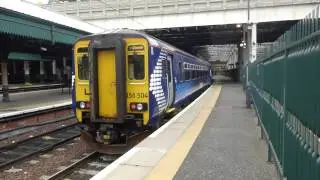 ScotRail 156504 arrives at Edinburgh (5/10/13)