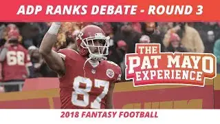 2018 Fantasy Football RankIngs - Third Round Average Draft Position and Strategy