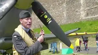 WWII Pilot Survival in the English Channel - English Heritage WWII Weekend in Dover