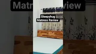 Sleepyhug Aircell Dual Orthopaedic Mattress Review|Is it Worth buying???🤔🤔#Sleepyhugmatress#review
