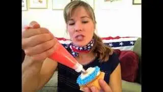 How to make firework cupcakes