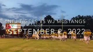 Northeast Jones Tigers VS West Jones Mustangs Game Highlights 9/2/22